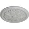 Ekena Millwork Swindon Ceiling Medallion (Fits Canopies up to 2 7/8"), Hand-Painted Frost, 16 7/8"OD x 1 1/2"P CM16SWFRF - alternate 4